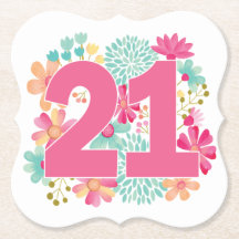 Nummer 21 Party zum 21. Geburtstag