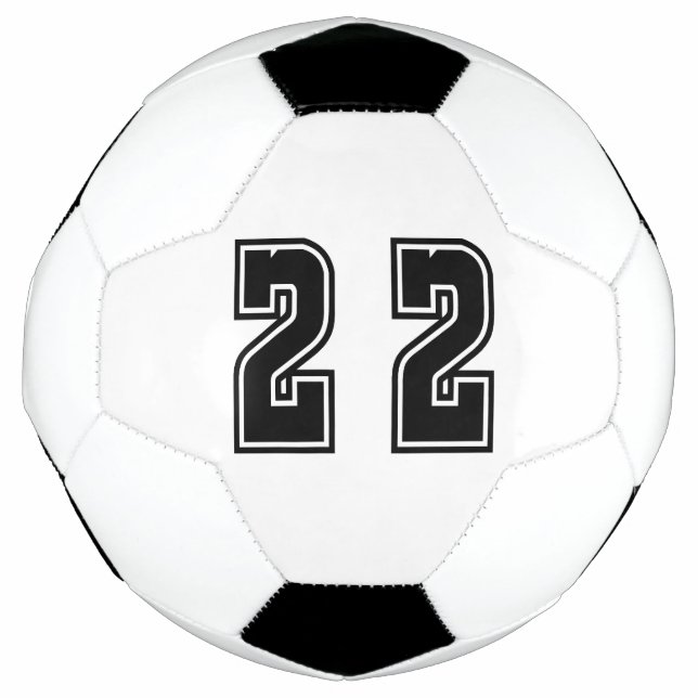 Nummer 22 fußball (Vorderseite)
