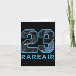 Nummer 23 8 Aqua-Matching T-Shirt Color Match Grap Karte