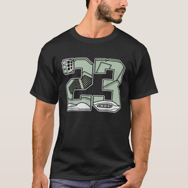 Nummer 23 Seewasserüberfluss 4s Matching T-Shirt f (Vorderseite)