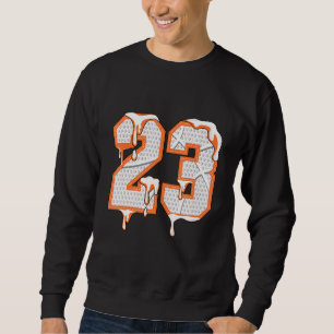 Nummer 23 Tropfen Sneaker Match 1 Hohe Og Electro Sweatshirt
