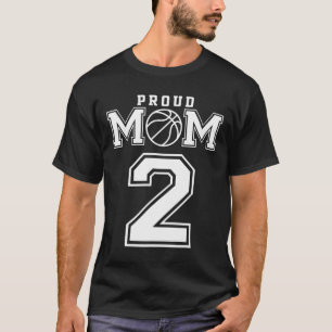 Nummer 2 Benutzerdefinierte Bysketbyll-Mama Person T-Shirt