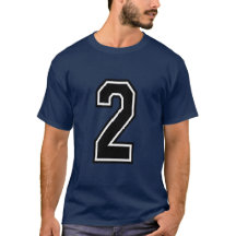 Nummer 2 Custom Sports Trikot | Varsity Geburtstag