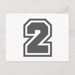 Nummer 2 postkarte