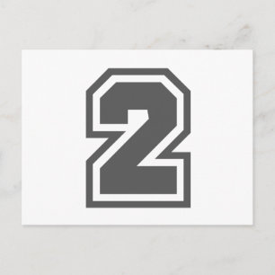 Nummer 2 postkarte
