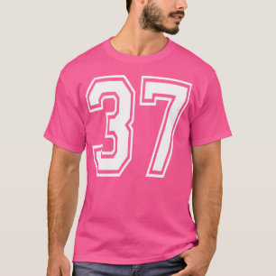 Nummer 37 Geburtstagsportteam Jer T-Shirt