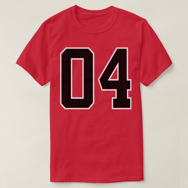 Nummer 3 T-Shirt (Design vorne)