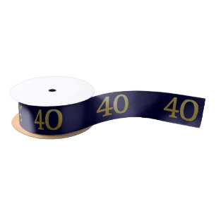 Nummer 40 Satinband