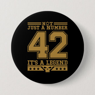 Nummer 42 button