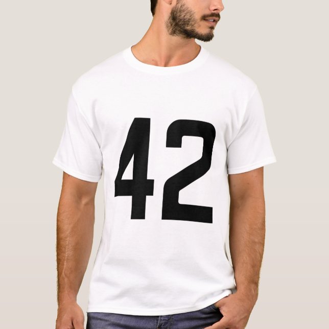 NUMMER 42 T-Shirt (Vorderseite)