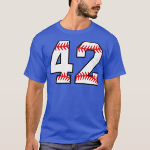 Nummer 42 Zweiundvierzig Baseball Lucky Favorite J T-Shirt