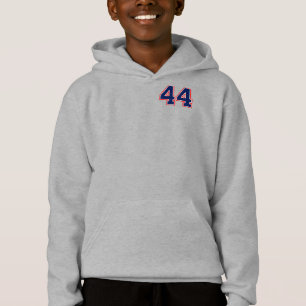 Nummer 44 44 Sports Jersey Hoodie