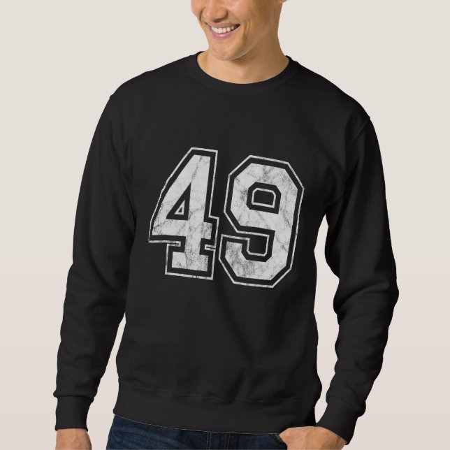 Nummer 49 sweatshirt (Vorderseite)
