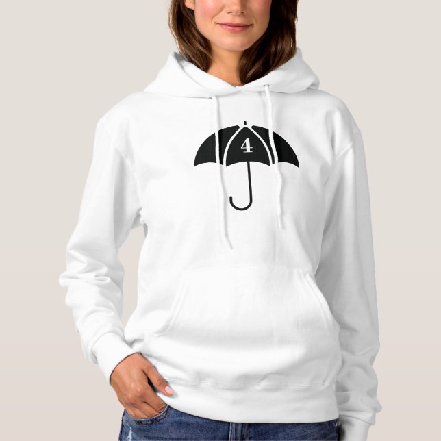 Nummer 4 Klaus Umbrella Academy Hoodie (Vorderseite)