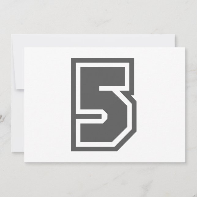 Nummer 5 (Vorderseite)