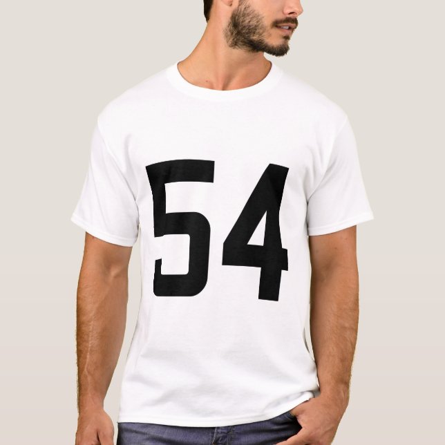 NUMMER 54 T-Shirt (Vorderseite)