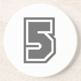 Nummer 5 untersetzer