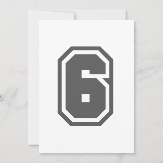 Nummer 6 (Vorderseite)