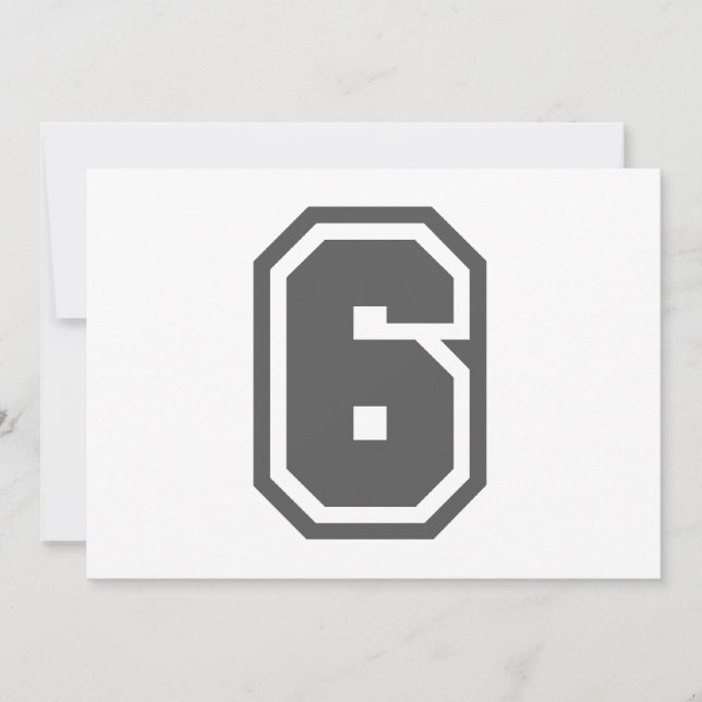 Nummer 6 (Vorderseite)