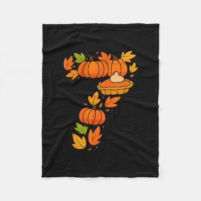 Nummer 67 Kostüm Six Seven 6 7 Meme Thanksgiving  Fleecedecke (Vorderseite)