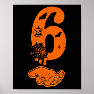 Nummer 67 Matching Sechs Sieben 6 7 Meme 6 7 Hallo Poster