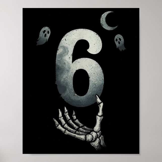 Nummer 67 Matching Sechs Sieben 6 7 Meme 6 7 Hallo Poster (Vorne)