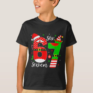 Nummer 67 Matching Six Seven 6 7 Meme 6-7 Weihnach T-Shirt