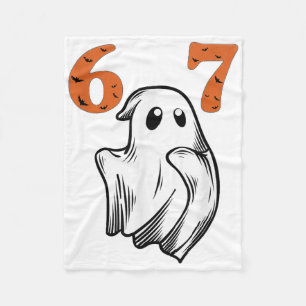 Nummer 67 Matching Six Seven 6 7 Meme Halloween Co Fleecedecke