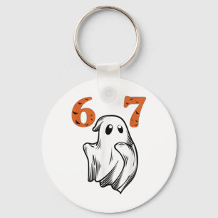 Nummer 67 Matching Six Seven 6 7 Meme Halloween Co Schlüsselanhänger