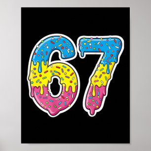 Nummer 67 Shirt Kostüm Erwachsene Pink Für Frauen Poster