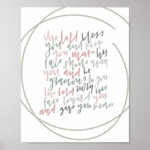 Nummer 6:24 - Der Herr segne Sie - Poster