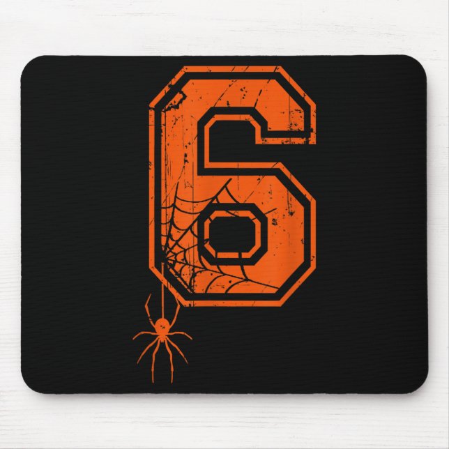 Nummer 6 67 Meme Halloween Sder Kostüm passende G Mousepad (Vorne)