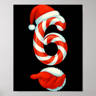 Nummer 6 7 Meme 67 Paare Schlafanzüge Weihnachten Poster