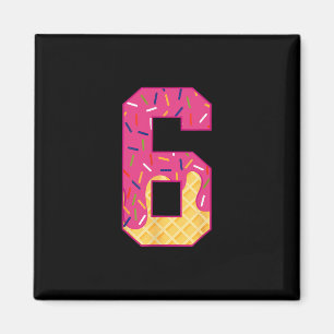 Nummer 6 Eis Drip 67 Meme Paar Halloween C Magnet