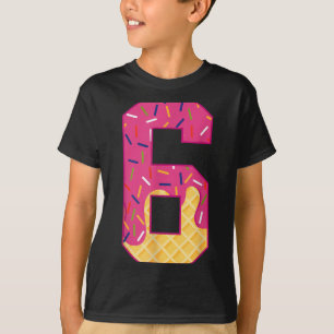 Nummer 6 Eis Drip 67 Meme Paar Halloween C T-Shirt