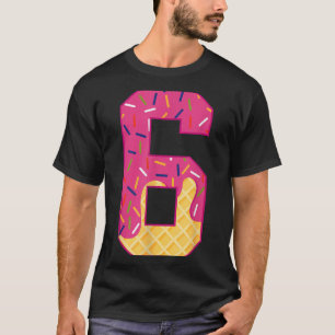Nummer 6 Eiscreme-Tropf 67 Meme-Paar Halloween C T-Shirt