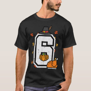 Nummer 6 Erntedankfest 6 7 Passend 67 Meme Männer  T-Shirt