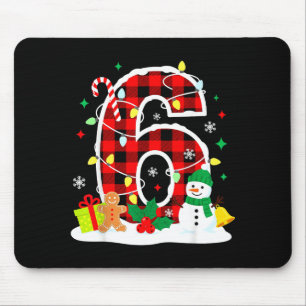 Nummer 6 Lustig 67 Sechs Sieben Meme Passendes Paa Mousepad