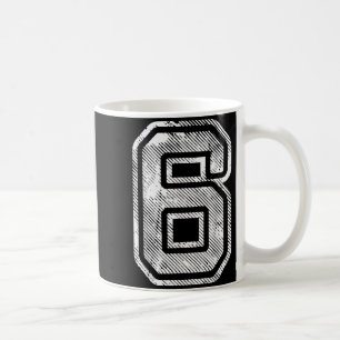 Nummer 6 Lustige Übereinstimmung 67 Meme Halloween Kaffeetasse