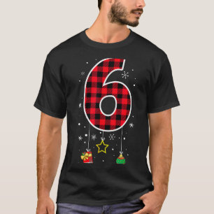 Nummer 6 Lustiger Meme-Spruch 6 7 Sechs Sieben Wei T-Shirt
