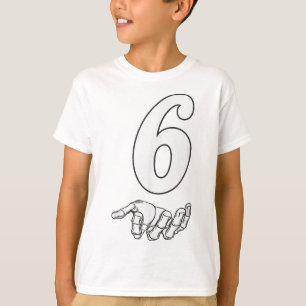 Nummer 6 Matching 67 Meme Halloween-Kostüm Männer T-Shirt