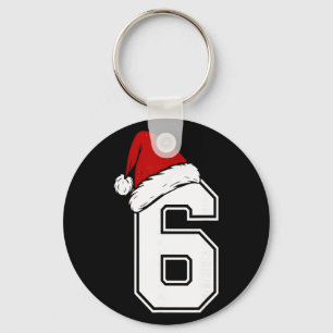 Nummer 6 Matching Six Seven 6 7 Meme 6 7 Weihnacht Schlüsselanhänger
