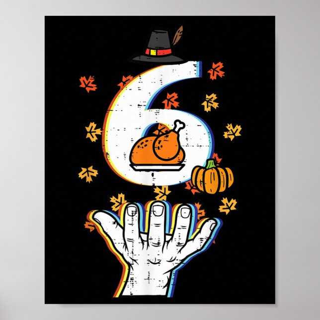 Nummer 6 passend 67 Meme Erntedankfest 6 7 Männer  Poster (Vorne)