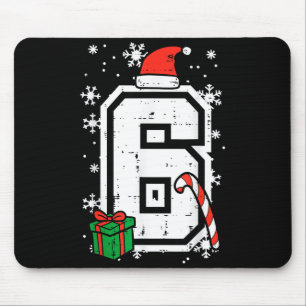 Nummer 6 Weihnachten 6 7 Xmas passend 67 Meme Männ Mousepad
