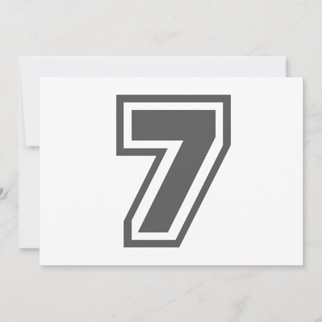 Nummer 7 (Vorderseite)