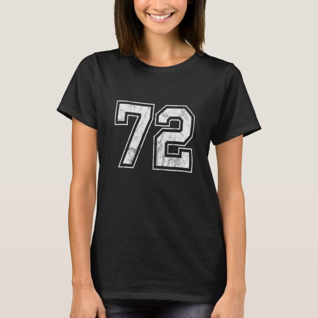 Nummer 72 T-Shirt (Vorderseite)