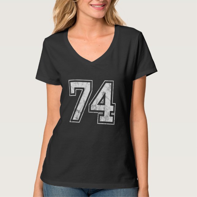 Nummer 74 T-Shirt (Vorderseite)