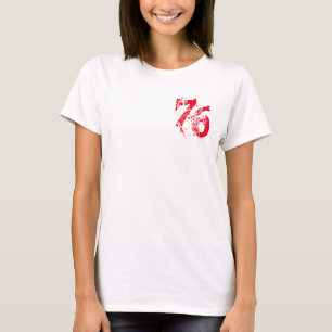 Nummer-76 T - Shirt-Design, anpassbar T-Shirt