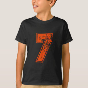 Nummer 7 67 Meme Halloween-Kürbiskostüm passend T-Shirt