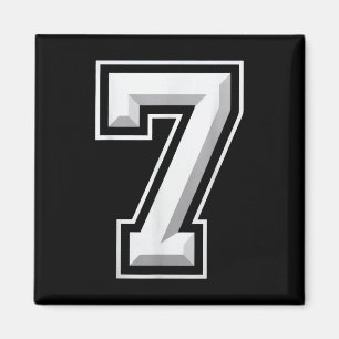 Nummer 7 67 Meme Matching  Magnet